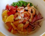 泰式涼拌鮮蝦的食譜步驟9照片