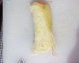 A picture of step 4 of Super simple sausages sandwich roll.