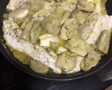 Foto del paso 3 de la receta: Tintorera con langostinos y alcachofas