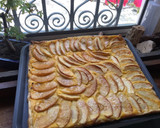 Foto del paso 17 de la receta: Tarta de manzana, con crema pastelera, sobre hojaldre