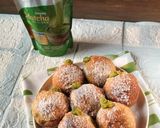 Foto langkah ke 10 dari resep Bomboloni Creamy Matcha.