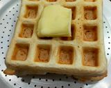 A picture of step 3 of Eggless Waffle.