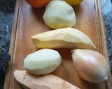 Foto del paso 1 de la receta: Pollo al horno macerado con naranja