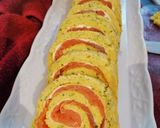 Une image de l'étape 6 de Roulé de courgette au saumon fumé.