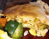 Foto del paso 9 de la receta: Tarta de pollo con verdura