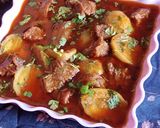 A picture of step 8 of Apple Gourd With Beef (tinda gosht).