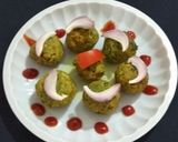 A picture of step 5 of Hara Bhara Kabab.
