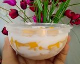 Foto langkah ke 4 dari resep Mangga float #MauBelajarMoto.