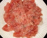 A picture of step 4 of Grape fruit salad.