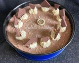 A picture of step 7 of No-bake 3 Layers Chocolate Cheesecake:.