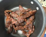 A picture of step 1 of Sampaloc Candy.