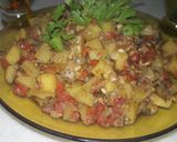 صورة لخطوة 2 من وصفة مخلوطة الخضار 🍅🍆🌶🌿🍟🍖
