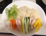 雞絲蔬菜涼麵（便利商店食材素麵版）的食譜步驟4照片