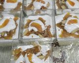 A picture of step 11 of Apricot Custard pudding.