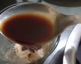 A picture of step 4 of Custard coffee pudding.