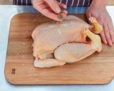 A picture of step 12 of Roast Chicken with Potatoes & Carrots.