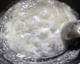 A picture of step 1 of Achari cheese spread.