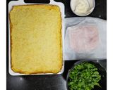 Foto del paso 2 de la receta: Piononos. Rúcula - jamón cocido / Atún, cebolla - morrón 🫔