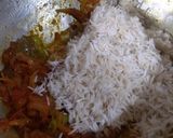 A picture of step 9 of Prawn pulao.