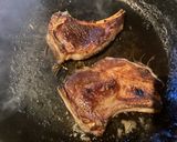 A picture of step 4 of California Farm Balsam Lamb Chops.
