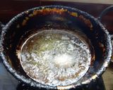 A picture of step 3 of Baby corn Manchurian.