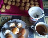 1311. Grízes túró gombóc birsalma szósszal és édes tejföllel ! recept fázis 6 fotója