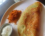 A picture of step 4 of Mix dal cheela.