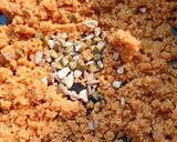 A picture of step 8 of Watermelon Rind Ladoos.
