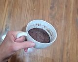 Foto del paso 2 de la receta: Volcán de chocolate en microondas 🍫