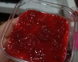 Foto langkah ke 4 dari resep Panacotta dg Pure Strawberry 🍓.