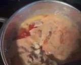 A picture of step 2 of Lasagna soup.