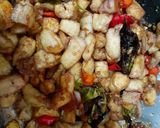 Foto langkah ke 3 dari resep Orek tahu simpel temen menu sahur.