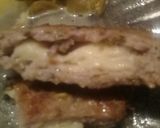 Foto del paso 7 de la receta: Hamburguesa rellena de muzzarella con vegetales y huevo KETO