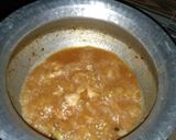 A picture of step 8 of Chicken qorma.