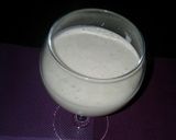 A picture of step 1 of Banana milk shake.