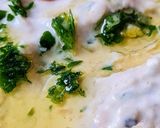 Foto del paso 3 de la receta: Musabaha (Msabbaha), plato de garbanzos "nadando, flotando"