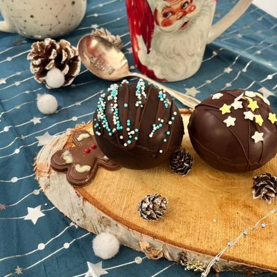 Chocolate Bomb Recipe By Aux Douceurs De Gaelle