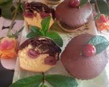 Duna hullám muffin 🍒🍫🧁 recept fázis 5 fotója