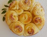 A picture of step 2 of Rose Rolls.