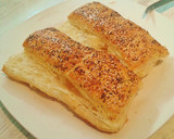 Foto del paso 6 de la receta: Sandwich de hojaldre con pechuga de pavo y queso