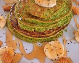 Foto del paso 3 de la receta: Panqueques de espinaca
