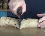 A picture of step 9 of Hot cross buns.