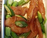 Oak的食驗室-烤箱料理-秋葵里肌肉+鯛魚片-琺瑯餐具的食譜步驟1照片