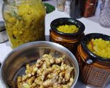 A picture of step 9 of Lemon mango ginger chilli.