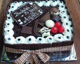 Foto langkah ke 7 dari resep Brownies kukus Ny Liem.