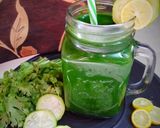 A picture of step 6 of Green Kale Smoothie.