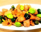 Foto langkah ke 4 dari resep Tumis ayam cabe ijo.