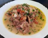 A picture of step 3 of Agnes' EPC Mbuzi Stew.
