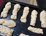 Foto langkah ke 1 dari resep Streusel Bread (Roti Kepang).