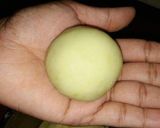 A picture of step 9 of Hariyali Balls.
